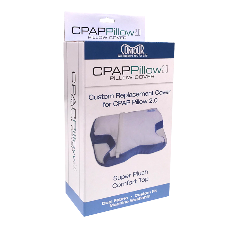 Produktbild der Verpackung des Ersatzbezuges für den CPAP Polster