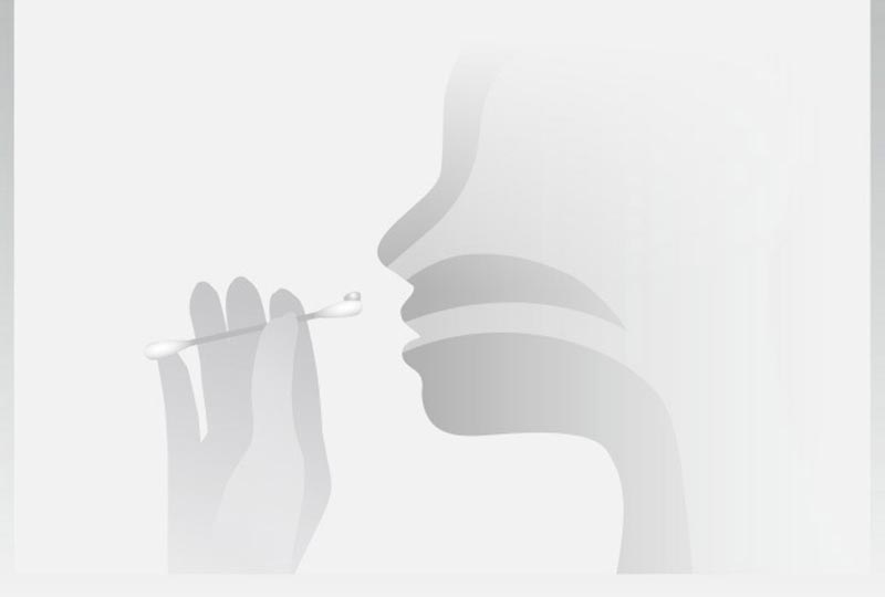 Grafik, die zeigt wie das RC-GEL NASAL Nasengel angewendet wird